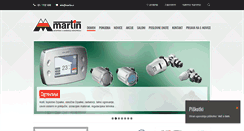 Desktop Screenshot of martin.si